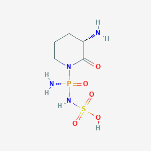 molecular formula C5H13N4O5PS B1240971 Sulphostin 