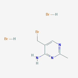 molecular formula C6H10Br3N3 B12409717 Grk-IN-1 