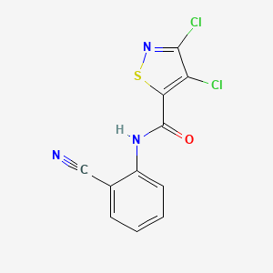 molecular formula C11H5Cl2N3OS B1240973 Isotianil CAS No. 224049-04-1