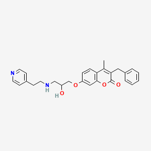 molecular formula C27H28N2O4 B12409768 Ebov/marv-IN-2 