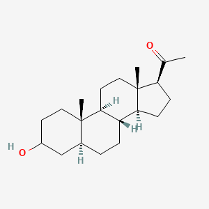 molecular formula C21H34O2 B1240978 3-羟基-5α-孕烷-20-酮 