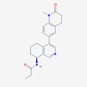 molecular formula C22H25N3O2 B12409782 (S)-Baxdrostat 