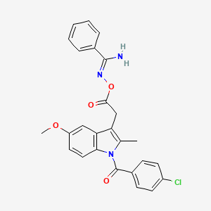 molecular formula C26H22ClN3O4 B12409804 iNOS/PGE2-IN-1 