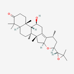 molecular formula C30H46O4 B1240982 16,23-Oxidoalisol B 