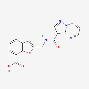 molecular formula C17H12N4O4 B12409850 STING agonist-7 