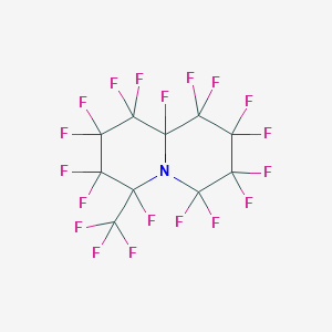 molecular formula C10F19N B1240991 Perfluoro-4-methylquinolizidine 