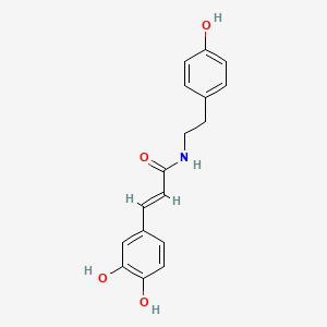 molecular formula C17H17NO4 B1240995 n-Caffeoyltyramine CAS No. 103188-48-3
