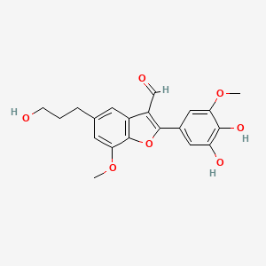 molecular formula C20H20O7 B1240996 Mururin C 