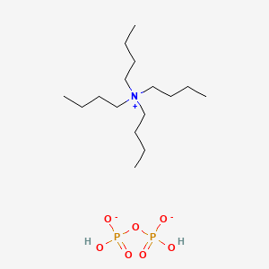 [hydroxy(oxido)phosphoryl] hydrogen phosphate;tetrabutylazanium