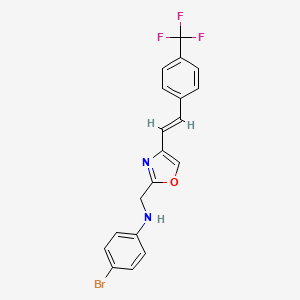 molecular formula C19H14BrF3N2O B12410024 Her2-IN-9 