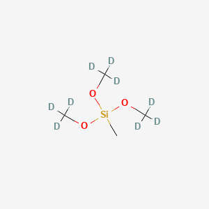 molecular formula C4H12O3Si B12410065 Trimethoxymethylsilane-d9 