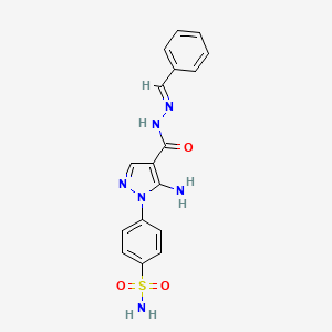 molecular formula C17H16N6O3S B12410137 Cox-2-IN-30 