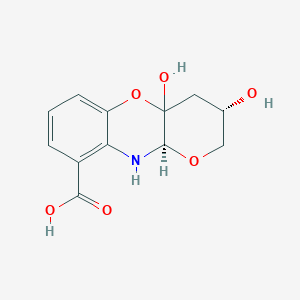 molecular formula C12H13NO6 B1241016 Unii-BB42CM4HU5 