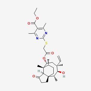 molecular formula C31H44N2O6S B12410170 Antibacterial agent 88 