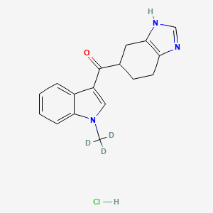 (Rac)-Ramosetron-d3 (hydrochloride)