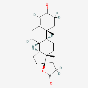 molecular formula C22H28O3 B12410217 Canrenone-d6 