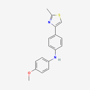 molecular formula C17H16N2OS B12410223 FabH-IN-1 