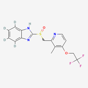 (R)-Lansoprazole-d4