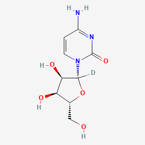 molecular formula C9H13N3O5 B12410248 Cytidine-d1 