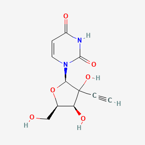 1-[(2R,4S,5R)-3-ethynyl-3,4-dihydroxy-5-(hydroxymethyl)oxolan-2-yl]pyrimidine-2,4-dione