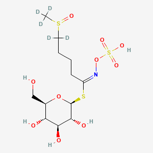 molecular formula C12H23NO10S3 B12410263 Glucoraphanin-d5 