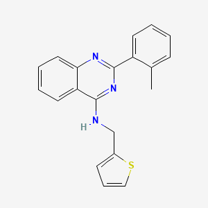 molecular formula C20H17N3S B12410290 PI5P4Ks-IN-1 