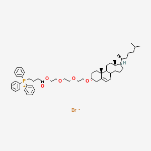 molecular formula C55H78BrO5P B12410359 Chol-TPP 