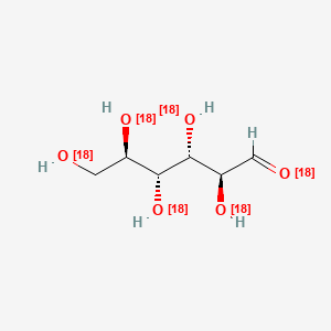 molecular formula C6H12O6 B12410402 D-Mannose-18O6 