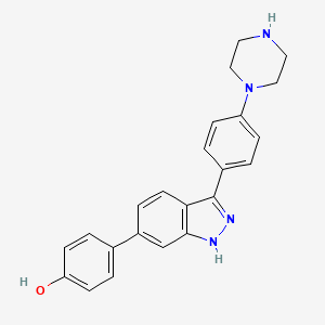 molecular formula C23H22N4O B12410438 Fgfr2-IN-2 