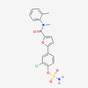 molecular formula C19H17ClN2O5S B12410449 Steroid sulfatase-IN-4 