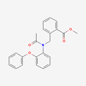 N-acetyl-N-(2-methoxycarbonylbenzyl)-2-phenoxyaniline