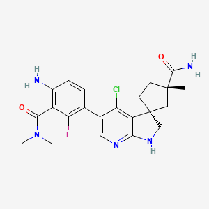 molecular formula C22H25ClFN5O2 B12410474 Hpk1-IN-21 