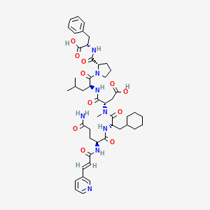 Targeting the bacterial sliding clamp peptide 46