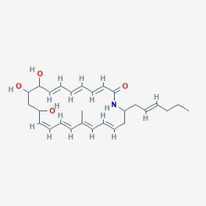 molecular formula C28H39NO4 B1241048 Aureoverticillactam 