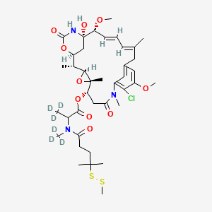 molecular formula C39H56ClN3O10S2 B12410481 Maytansinoid DM4 impurity 2-d6 