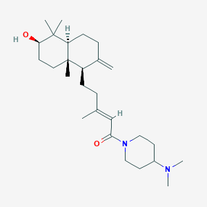 molecular formula C27H46N2O2 B12410487 Apoptosis inducer 10 