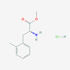 molecular formula C11H16ClNO2 B12410539 Methyl (R)-2-amino-3-(o-tolyl)propanoate hydrochloride 