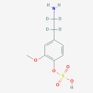 3-Methoxytyramine sulfate-d4