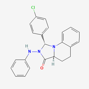 molecular formula C23H20ClN3O B12410600 Zika virus-IN-3 