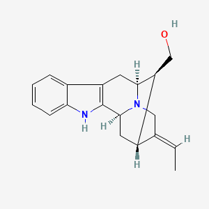 (E)-16-Epi-normacusine B