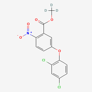 molecular formula C14H9Cl2NO5 B12410650 Bifenox-d3 