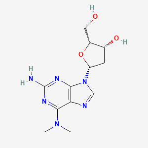 (2R,3R,5R)-5-[2-amino-6-(dimethylamino)purin-9-yl]-2-(hydroxymethyl)oxolan-3-ol