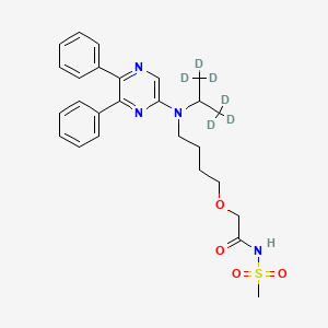 molecular formula C26H32N4O4S B12410725 Selexipag-d6 