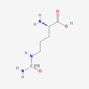 molecular formula C6H13N3O3 B12410735 L-Citrulline-13C 