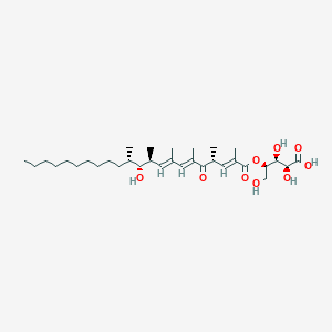 molecular formula C33H56O9 B1241081 Khafrefungin 