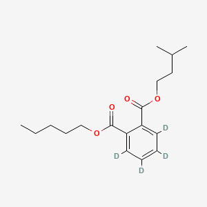 molecular formula C18H26O4 B12410895 Isopentyl Pentyl Phthalate-d4 