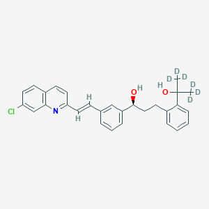 2-[3-(S)-[3-(2-(7-Chloro-2-quinolinyl)ethenyl)phenyl]-3-hydroxypropyl]phenyl-2-propanol-d6