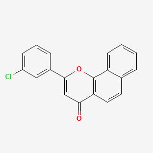 2-(3-Chloro-phenyl)-benzo[h]chromen-4-one