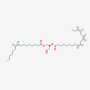 molecular formula C37H64O5 B1241098 DG(16:1(9Z)/18:3(9Z,12Z,15Z)/0:0) 