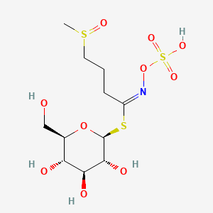 beta-D-Glucopyranose, 1-thio-, 1-(4-(methylsulfinyl)-N-(sulfooxy)butanimidate)